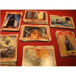 VINTAGE LOT 1977 GREY RED STRIPE BORDER STAR WARS LOT 20 PLUS +++ COLLECTIBLE TRADING CARDS