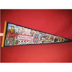 MOVIELAND WAX MUSEUM BUENA PARK CALIFORNIA PENNANT
