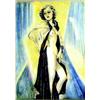 Image 1 : Femme.     12 mai 1936  CHAILLE A.       Gouache encadree / Framed gouach    B.E.  B + 500/...