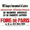 Image 1 : Lot de 2 : Foire de Paris   1926 - VIIe congres international de laiterie et exposition internati...
