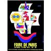 Image 1 : Foire de Paris - 1973  MORVAN HERVE Porte de Versailles.     Union Graphique   Paris Aff. N.E....