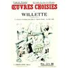 Image 1 : Oeuvres Choisies de Willette WILLETTE ADOLPHE Un volume de cent dessins parus dans le courrier...