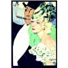 Image 1 : Couple  DOMERGUE JEAN-GABRIEL       Affiche avant la lettre    B.E.  B +  Scotch, tache d'...