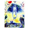 Image 1 : Vierge  CHAGALL MARC Lithographie de Chagall. Epreuve d'essai signee Pierre (2e essai)....