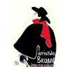 Image 1 : Aristide Bruant  TOULOUSE - LAUTREC   (d'apres ?) Dans son cabaret     Ancourt   Paris Lithograph...