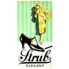 Image 1 : Strub Elegant.        Trub & Cie   Aarau Carton publicitaire / Advertising cardboard    B.E.  B +...