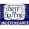 Image 1 : ORTF en lutte   Independance      Aff. N.E.    B.E.  B +  Dechirures dans les marges/ Tears in th...