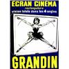 Image 1 : Grandin.   Ecran cinema rectangulaire. Vision totale dans les 4 angles.     Chaufour   Paris Aff....