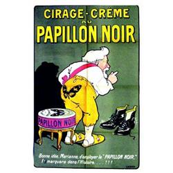 Cirage creme au Papillon Noir  LOCHARD Bonne idee, Marianne, d'employe le Papillon Noir, il...