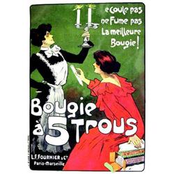 Bougies a 5 trous       Paris - Marseille  MISTI Ne coule pas, ne fume pas, la meilleure bougie...