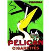 Image 1 : Pelican Cigarettes.  CH. YRAY ? Virginia.     Edia   Paris Aff. N.E.    B.E.  B + 150/300 € 80 x...