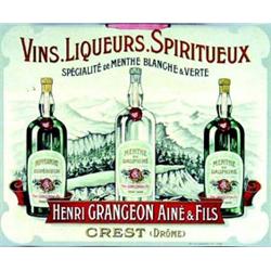 Henri Grangeon aîne & fils       Crest (Drôme)   Vins. Liqueurs. Spiritueux. Specialites de menth...