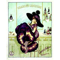 Garres- Fourche       Bordeaux (Gironde)   Grandes liqueurs     Moullot   Marseille Carton public...