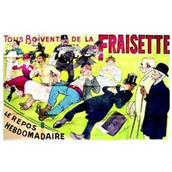 Tous boivent de la Fraisette  CHAPELLIER PHILIPPE Le repos hebdomadaire.     Philippe Chapellier...