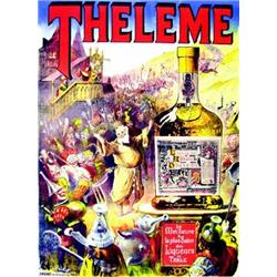 Theleme  DEVAMBEZ La meilleure et la plus saine des liqueurs de table     E. Pichot   Paris Aff....