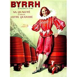 Byrrh     1937  G.L. Sa qualite exige cette quantite - 15 millions de litres     S.A. Courbet   P...