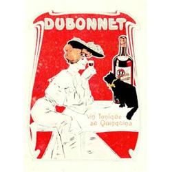 Dubonnet  MISTI Vinn tonique au quinquina.     Imp. Henon   Paris Aff. N.E.    B.E.  B + 200/400...