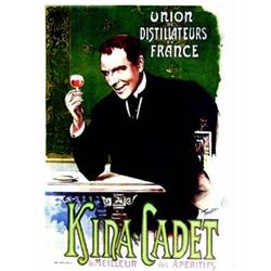 Kina Cadet  TAMAGNO Le meilleur des aperitifs. Union des distillateurs de France.     Camis   Par...