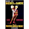 Image 1 : Buvez les bieres de Gardes  LE CLERCQ Vins. Spiritueux de la brasserie Arnould Mochez.     Grau,...