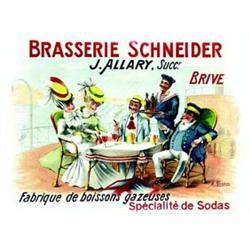 Brasserie Schneider.  QUENDRAY  A. J. Allary, Succr. Fabrique de boisson gazeuse. Specialite de...