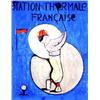Image 1 : Station Thermale Francaise Aquarelle et gouache / Watercolor and gouache B.E. B + 200/400 € 64 x...