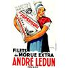 Image 1 : Filets de Morue extra Andre Ledun  DUPIN Harengs, morues, les superieurs, les meilleurs de tous,...