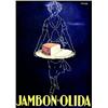 Image 1 : Jambon Olida  RAPENO ARMAND      Pierre Lafitte   Paris Aff. E.    B.E.  B +  Traces de plis et d...