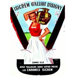 Isicreme Galliot d'Isigny  GAILLARD  EMM. Comme elle ayez toujours dans votre poche les caramels...