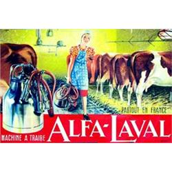 Alfa-Laval  STREBELLE  J. Partout en France, machine a traire     Sodico Aff. N.E.    B.E.  B +...