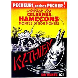 Ki Thien   Pecheurs, sachez pecher. Utilisez les celebres hamecons montes et non montes.      A...