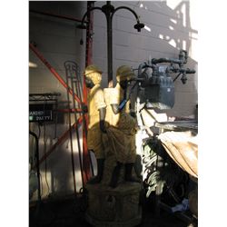 Outdoor Figural Lamp
