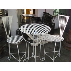 Bar Height 3 pc Martini Bistro Set