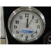Image 1 : Round Chrome Clock