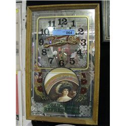 Pepsi Mirror Clock