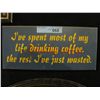 Image 1 : Wooden Coffee Sign