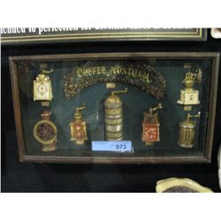 Framed Shadow Box Coffee Nostalgia