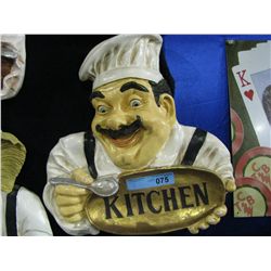 Chef Kitchen Plaque