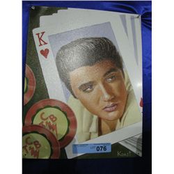 Elvis "The King" Plaque