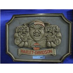 Wooden Harley Davidson Ad