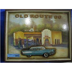 OLD ROUTE 66 PLAQUE