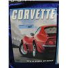Image 1 : TIN CORVETTE SIGN