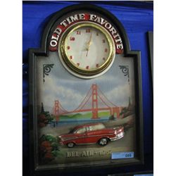 OLD TIME FAVOURITE CHEV BEL AIR SIGN