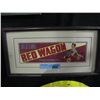 Image 1 : FRAMED RED WAGON PICTURE