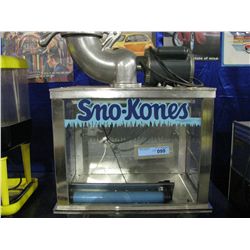 SNO-KONES MACHINE