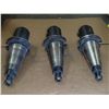 Image 2 : Cat 50 End Mill Holders, 1 1/8" Hole, (2) Valenite, M/N- V50CT-E125, (1) Lyndex, M/N- C5006-1250