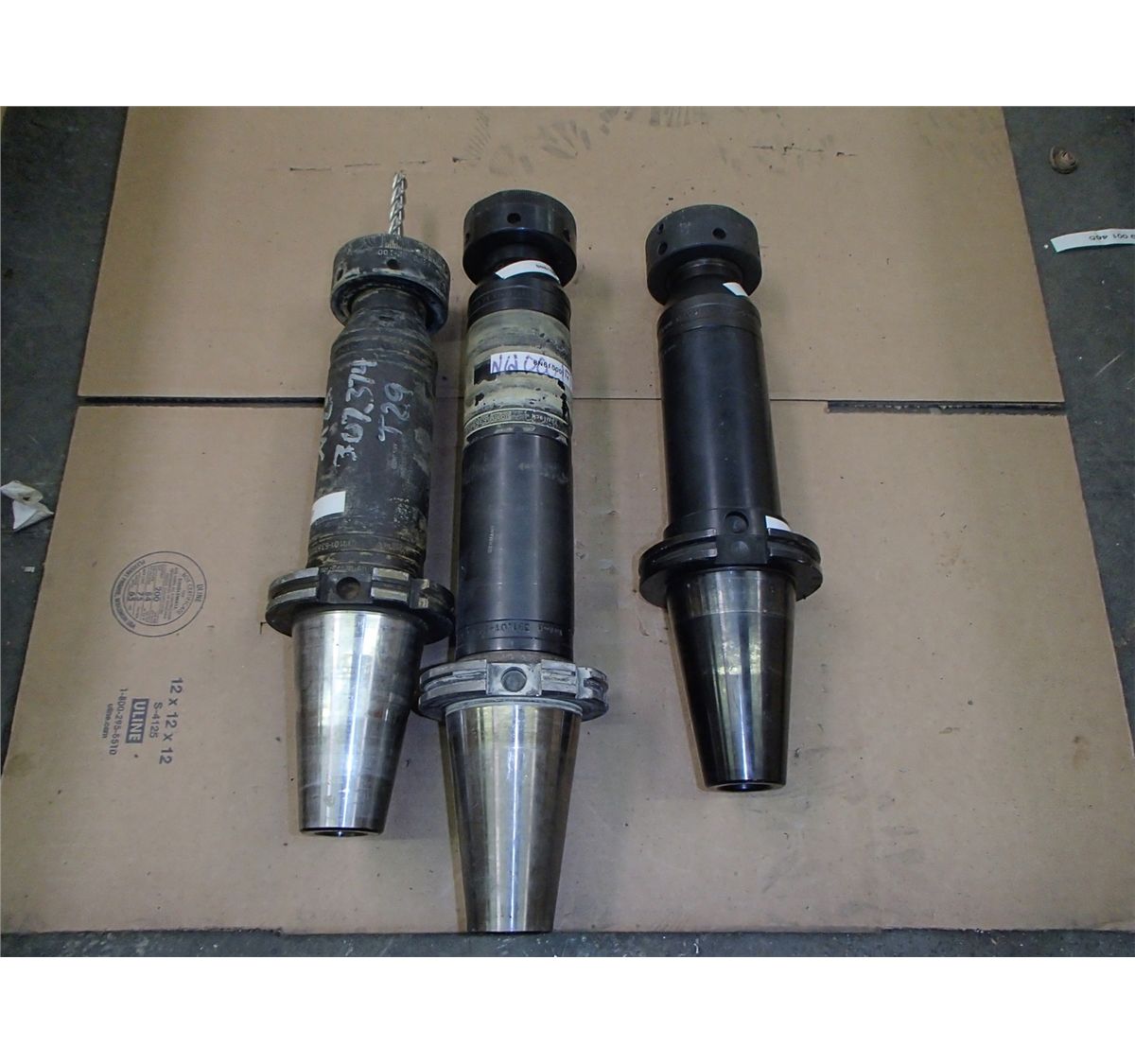 Cat 50 Sandvik Deep pocketing Collet Chucks, Holds TG100 Collets - BTM ...