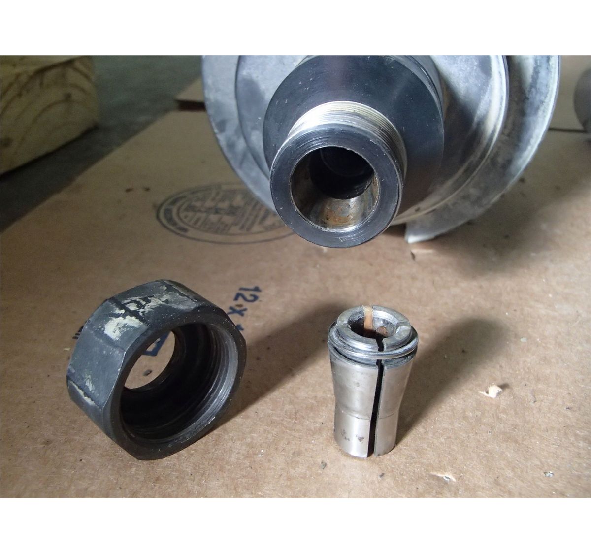 Cat 50 Sandvik Collet Chucks, M/N- 50MM-VF4-C3M, Holds AF25 Collets