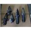 Image 1 : Cat 50 Misc Collet Chucks, Holds TG100 Collets, Missing Nuts