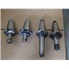 Image 1 : Cat 50 Misc Collet Chucks, Holds ER25 Collets, 2 Are Missing Nuts