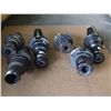 Image 2 : Cat 50 Collet Chucks, Holds C8 Collets?, 1 Is Missing Nut
